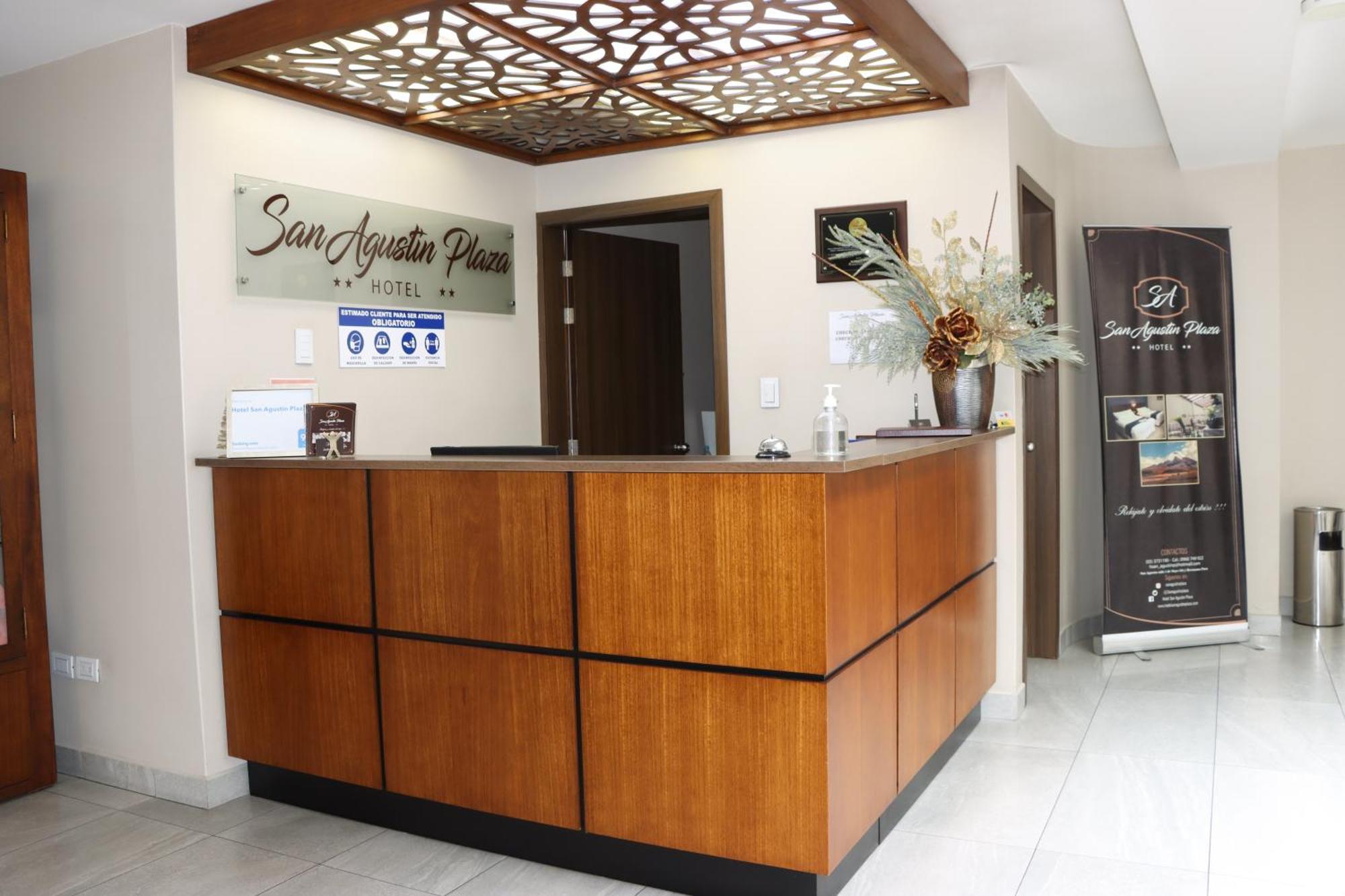 Hotel San Agustin Plaza Латакунга Экстерьер фото